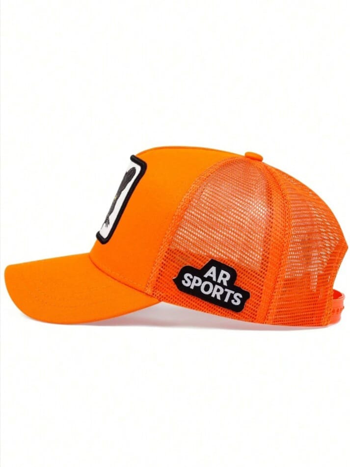 Wild Cat Embroidery Adjustable Mesh Cap